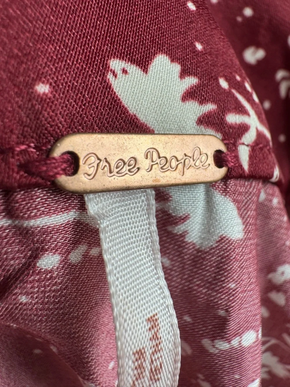 Free People Sammy Button Down Maxi Skirt in Sweet Cranberry